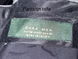Traje Zara Gris Hombre