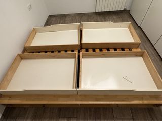 Base Cama Ikea Mandal 160x200