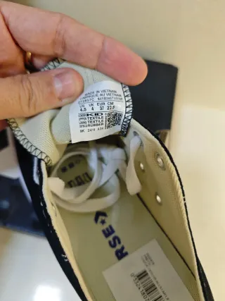 Zapatillas Converse Negras Talla 37