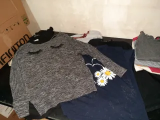 Lote Ropa Mujer Verano Otoño Talla M/L 80 Prendas