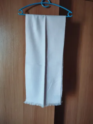 Bufanda muy suave en color rosa bebé