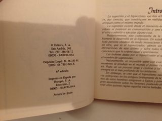 APRENDER A HIPNOTIZAR . LIBRO 1991