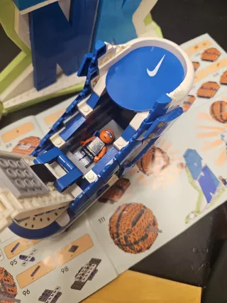 Piezas bloques construcción zapatilla Nike Dunk