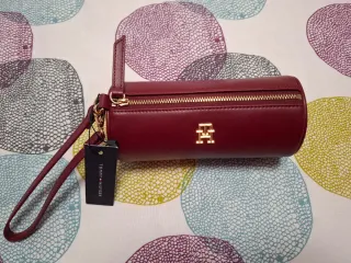 Bolso de mano Tommy Hilfiger rojo
