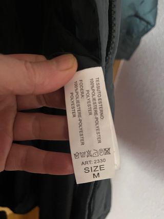 Parka Fly Luxury Talla M-XL Verde Oliva