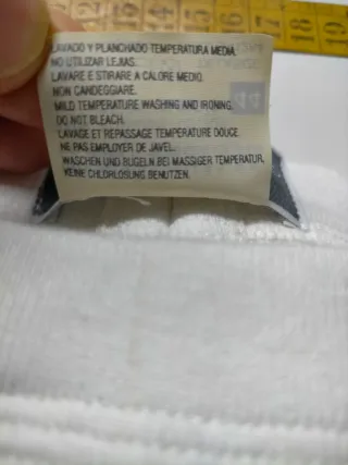 4 Slips Punto Blanco Algodón Blanco Talla S