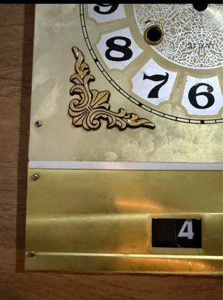 Esfera Reloj International 31 Días Dorado