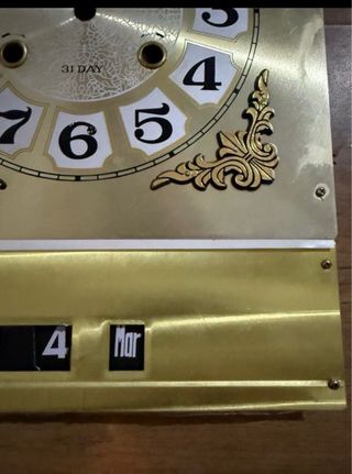 Esfera Reloj International 31 Días Dorado