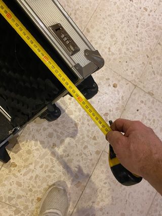 Maleta para armas largas con ruedas