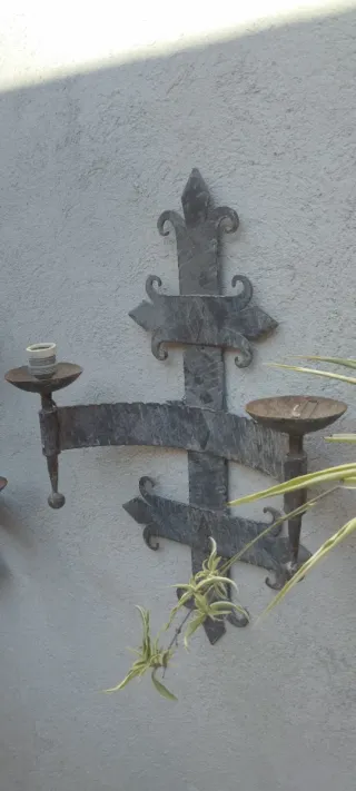 Candelabros de forja