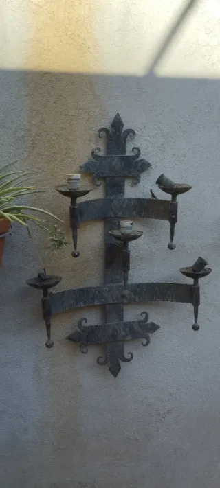 Candelabros de forja