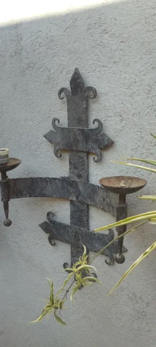 Candelabros de forja