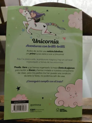 Lote de libros Unicornia