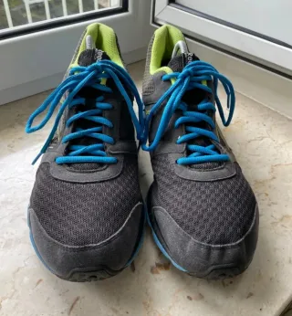 Zapatilla Deportiva Reebok Negra y Azul