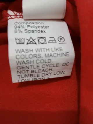 Camiseta Romwe Roja Talla S