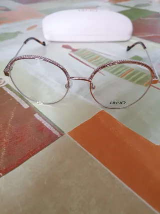 Occhiali Liu Jo dorati