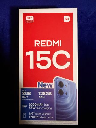 Xiaomi Redmi 15C 128GB Azul
