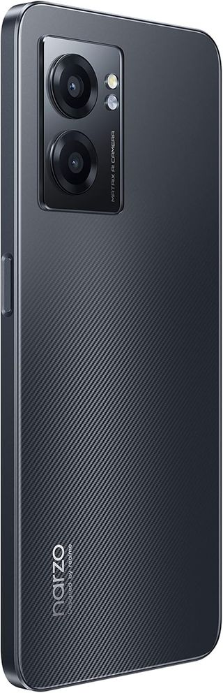 Realme Narzo 50 5G RMX3571 ,REACONDICIONADO marcas minimas, Dual-SIM 64GB ROM + 4GB RAM (solo GSM | Sin CDMA) Smartphone 5G desbloqueado de fábrica (Hyper Black) negro