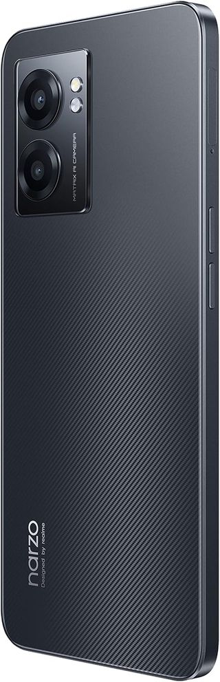 Realme Narzo 50 5G RMX3571 ,REACONDICIONADO marcas minimas, Dual-SIM 64GB ROM + 4GB RAM (solo GSM | Sin CDMA) Smartphone 5G desbloqueado de fábrica (Hyper Black) negro