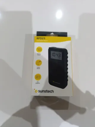 Radio Portátil Suntech Negra