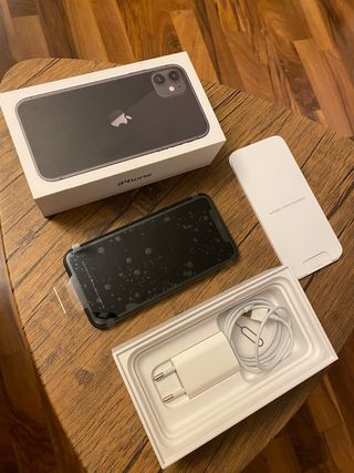 iPhone 11 negro 64 GB | Batería 96%|Impecable+caja