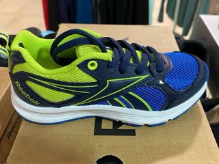 Zapatillas Reebok Niño Azul y Verde