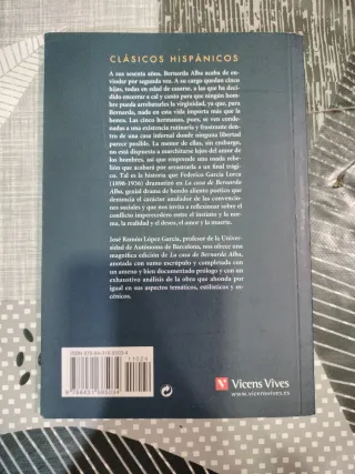 La Casa De Bernarda Alba (Clasicos Hispanicos /...