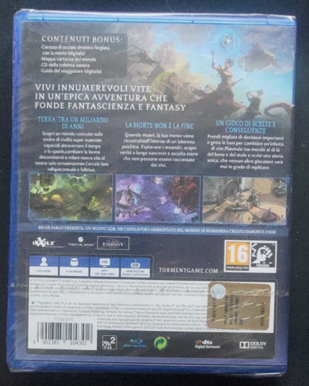 Torment Tides of Numenera PS4 Edizione Day One