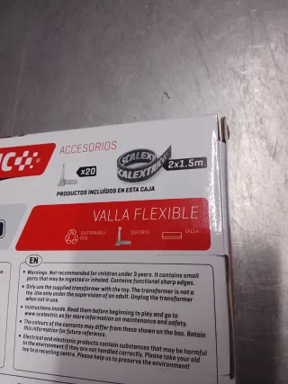 Scalextric Valla Flexible Classic NO NEGOCIABLE