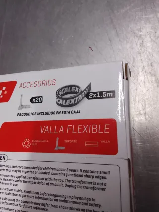 Scalextric Valla Flexible Classic NO NEGOCIABLE