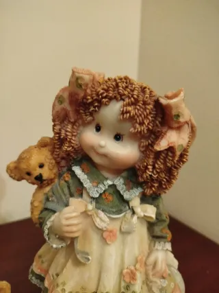 Muñecas decorativas de plástico