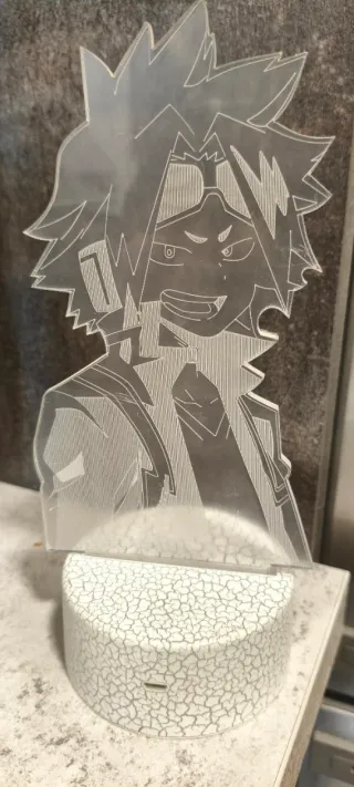 Lámpara LED Denki Kaminari Acrílico