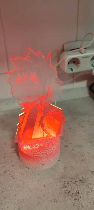 Lámpara LED Denki Kaminari Acrílico