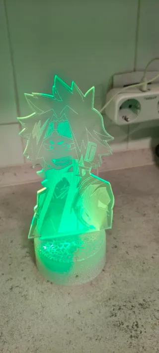 Lámpara LED Denki Kaminari Acrílico