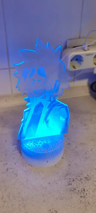 Lámpara LED Denki Kaminari Acrílico