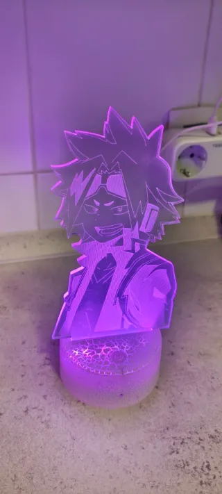 Lámpara LED Denki Kaminari Acrílico