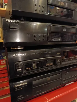 Diferentes modelos de reproductores de CD