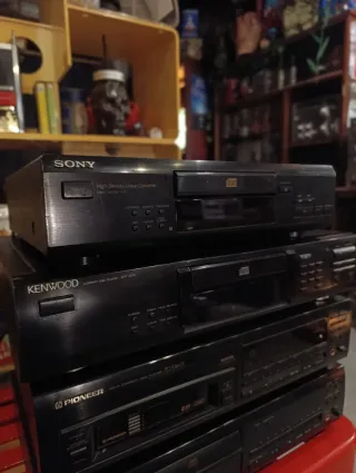 Diferentes modelos de reproductores de CD