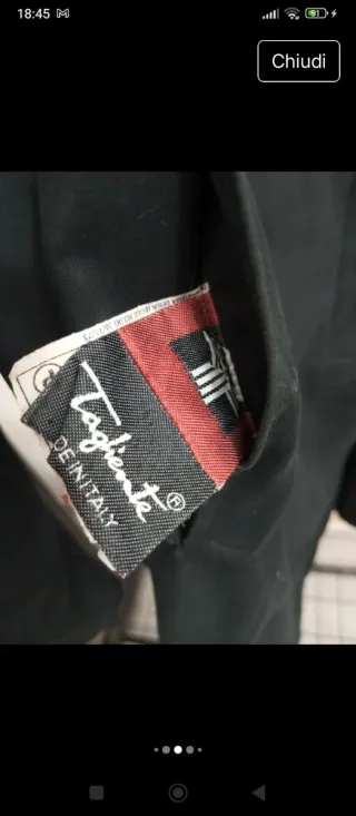 Trench lana vintage double face donna