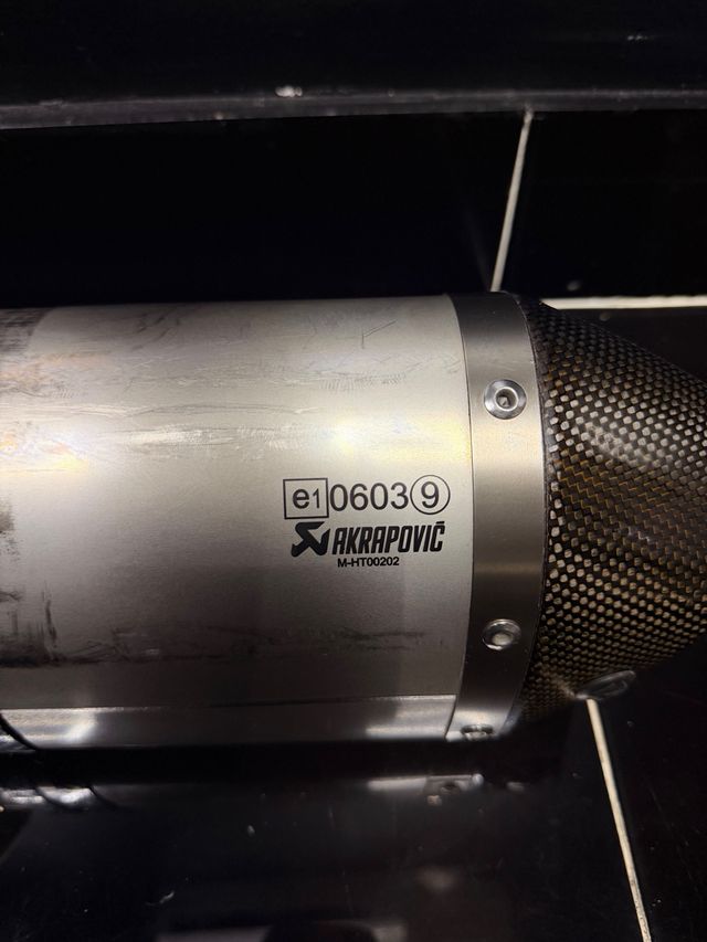 ESCAPE AKRAPOVIC YAMAHA YZF R6/2006-2007
