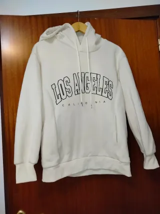 Sudadera Los Angeles Blanca