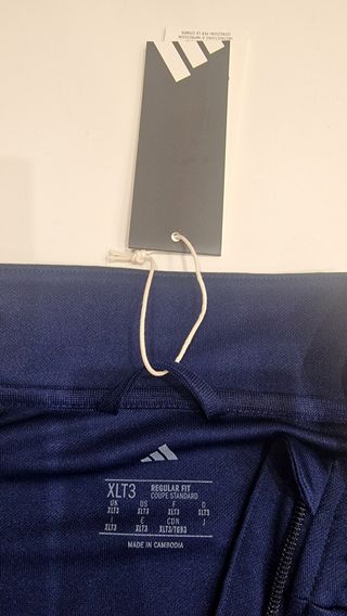 Chaqueta Adidas Azul y Blanca Hombre