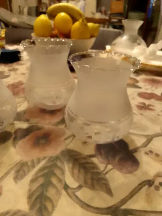 Tulipa de cristal esmerilado