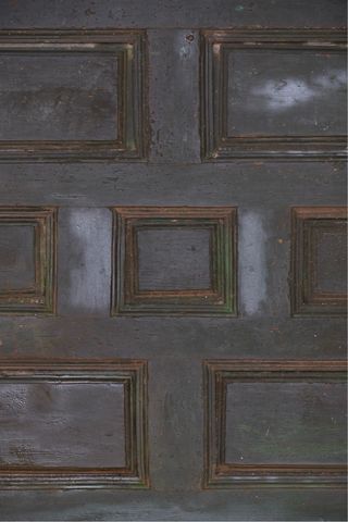 Puerta madera maciza antigua S.XIX