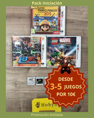 3-5 por 10€ - Juegos 3Ds PAL ESP