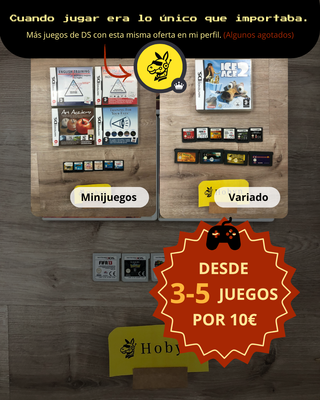 3-5 por 10€ - Juegos 3Ds PAL ESP
