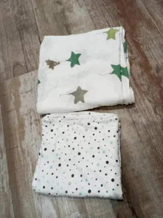 Edredón y funda cuna