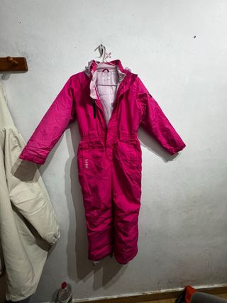 Mono de nieve rosa niña 8 años