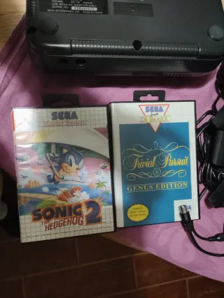SEGA Master System II con juegos y accesorios