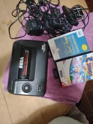SEGA Master System II con juegos y accesorios